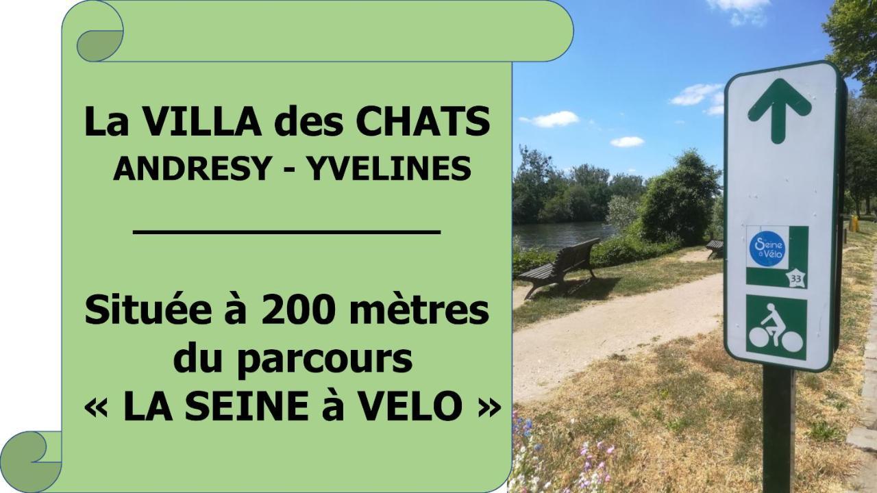 Andrésy La Villa Des Chats المظهر الخارجي الصورة